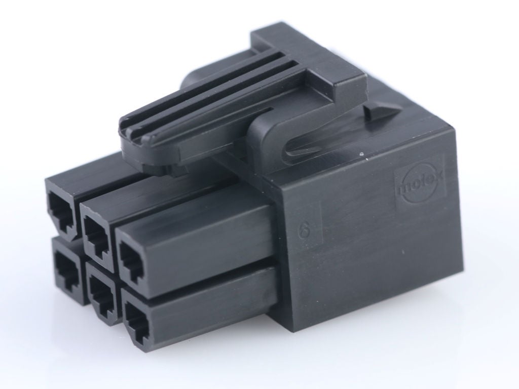 Black Plastic Mini Grid Connector