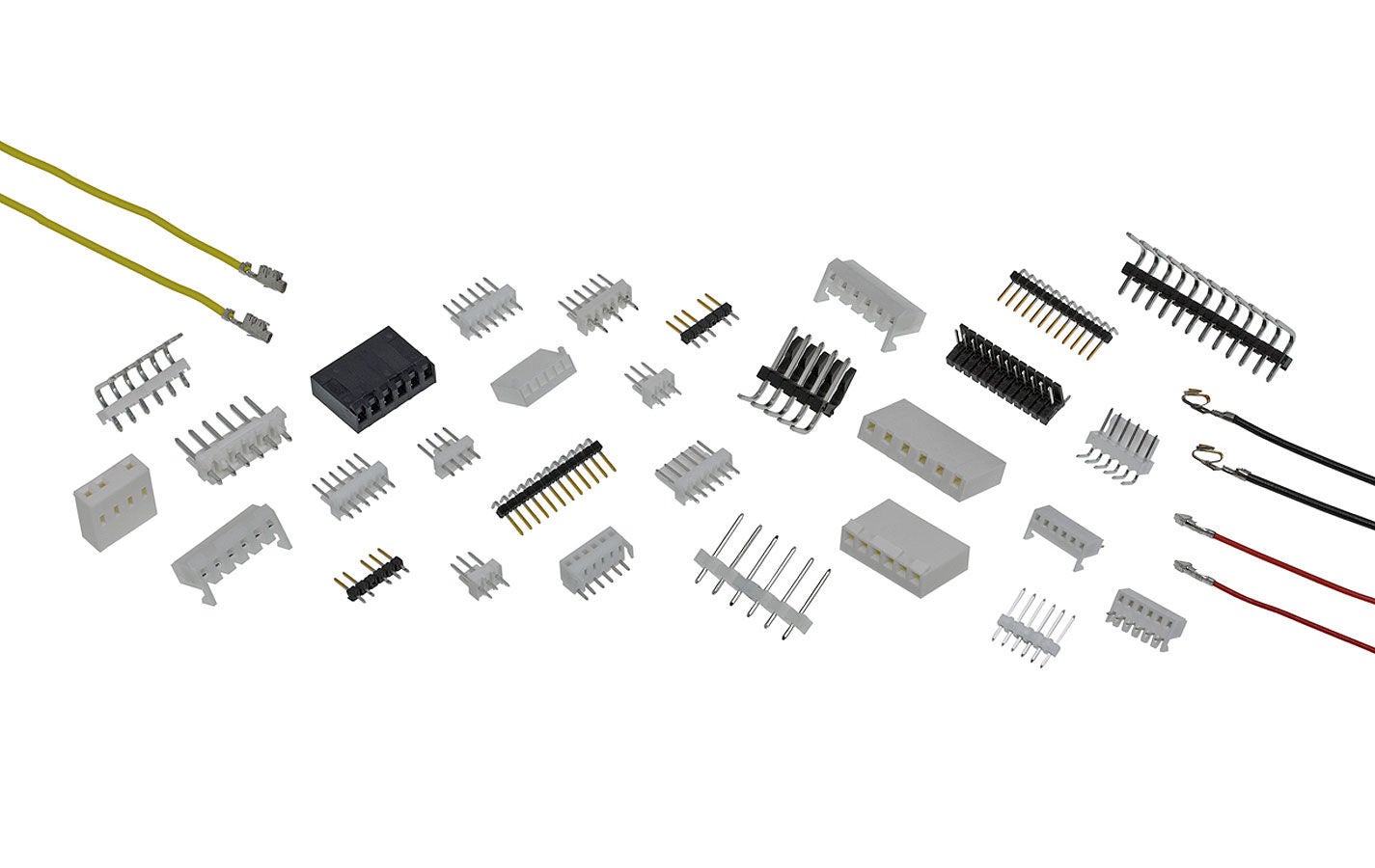 Connecteur Molex vertical de 2.54mm