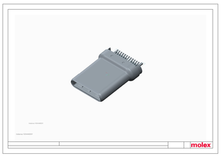 I/O Connectors Part - 1054440001 | Molex