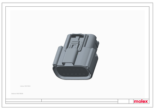 Connector Housings Part - 1600746008 | Molex