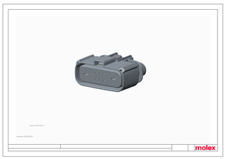Connector Housings Part - 1600783011 | Molex
