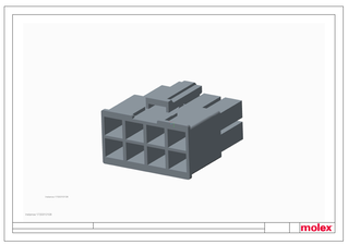 Connector Housings Part - 1700010108 | Molex