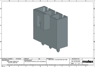 PCB Headers and Receptacles Part - 2002411113 | Molex