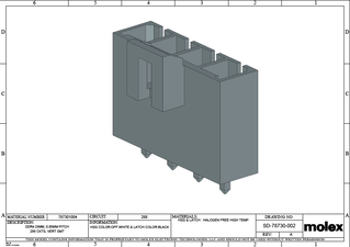 PCB Headers and Receptacles Part - 2002411114 | Molex