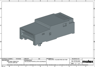 High-Speed I/O Connectors Part - 2047301000 | Molex