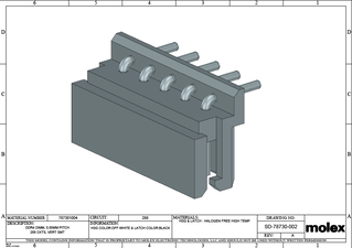 PCB Headers and Receptacles Part - 22057055 | Molex