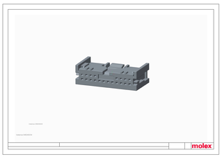 Connector Housings Part - 348240204 | Molex
