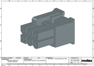 Connector Housings Part - 39012060 | Molex