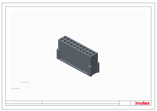 Connector Housings Part - 430202001 Molex