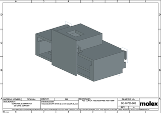 PCB Headers and Receptacles Part - 5013311007 | Molex