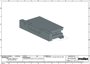 FFC / FPC Connectors Part - 527450697 | Molex