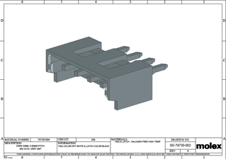 PCB Headers and Receptacles Part - 532530470 | Molex