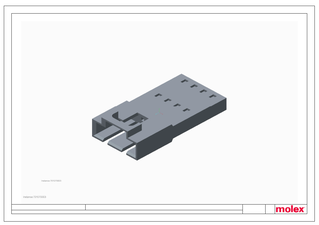 Connector Housings Part - 701070003 | Molex