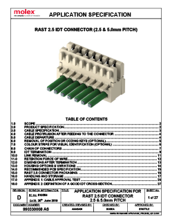 Connector Housings Part - 930500001 | Molex