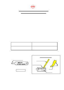 Crimp Presses and Crimp Hand Tools Part - 573206000 | Molex