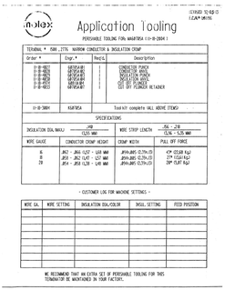 Applicators and Crimp Modules Part - 11182004 | Molex