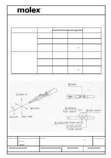 Crimp Terminals Part - 357450110 | Molex