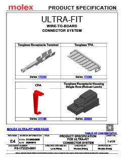 Connector Housings Part - 1722563102 | Molex