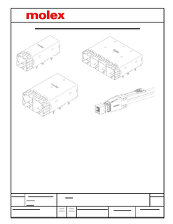 High-Speed I/O Connectors Part - 1724735002 | Molex