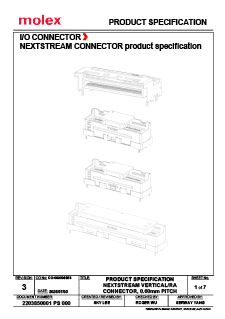 High-Speed I/O Connectors Part - 2203854021 | Molex