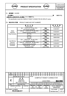 Parts Results | Molex