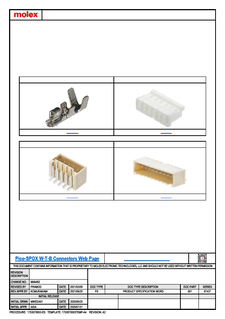 PCB Headers and Receptacles Part 874371573 | Molex