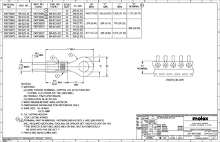 売れ筋ランキングも掲載中！ and Ring Spade Molex | 190730067 Part Terminals ウィッグ・エクステ