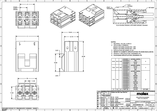 Connector Housings Part 2034382206 | Molex