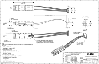 High-Speed I/O Cable Assemblies Part - 2084261007 | Molex