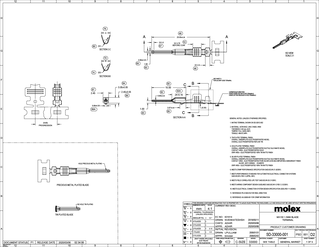 Crimp Terminals Part - 330000003 | Molex