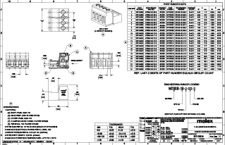 Terminal Blocks and Barrier Strip Part - 397150010 | Molex