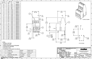 Terminal Blocks and Barrier Strip Part - 398800736 | Molex