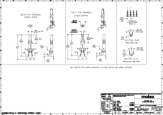 Crimp Terminals Part - 02082004 | Molex