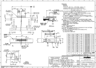 FFC / FPC Connectors Part - 527451097 | Molex