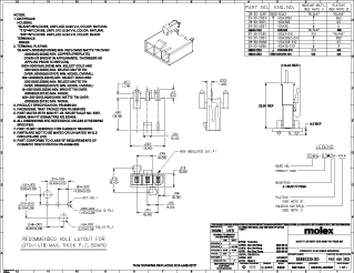 PCB Headers and Receptacles Part - 39301039 | Molex