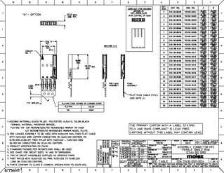 FFC / FPC Connectors Part - 15388228 | Molex