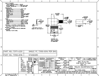 connector-coax  01k0101-g10  ４個　　ヒューズ３個 D38999 Connectors with Coaxial, Concentric Twinax, and Triax