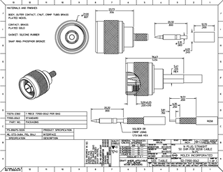 connector-coax  01k0101-g10  ４個　　ヒューズ３個 RF CONNECTORS