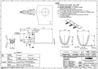 Crimp Terminals Part - 781720410 | Molex
