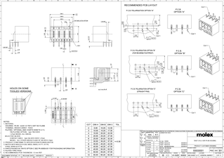 PCB Headers and Receptacles Part - 930033521 | Molex