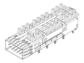 High-Speed EMI Cages Part - 1000147444 | Molex