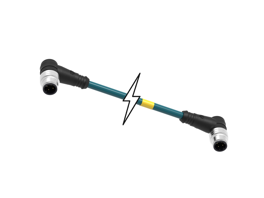MOLEX / WOODHEAD WOD 4POS Receptacle Cable