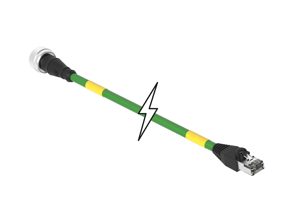 M12 Signal Push-Pull,Ultra-Lock (M12),RJ45 - 1201085049 - Image 1