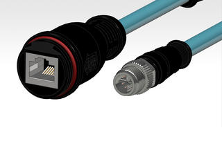Circular Industrial Cordsets Part 1203411101 | Molex