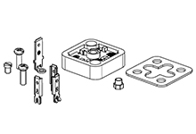 MOLEX / WOODHEAD STD. BASE 3 POLE+EARTH FLAT Connector
