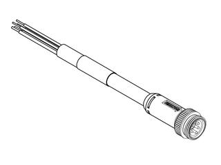 Circular Industrial Cordsets Part 1300062455 | Molex