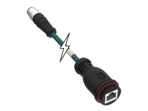 PCケーブル・コネクタ La Roux Circular Industrial Cordsets Part 1300488150 | Molex