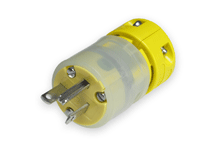 Power Connector Plug, Male Blades NEMA 5-20P Free Hanging (In-Line)