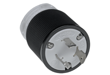 Power Connector Plug, Male Blades NEMA L6-20P Free Hanging (In-Line)