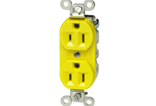 Power Connector Receptacle, Female Sockets NEMA 5-15R Outlet Box